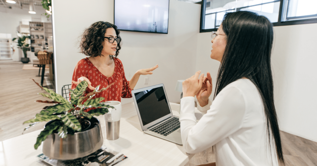 A travel nurse and recruiter in conversation, addressing concerns and issues and seeking solutions. Blog post - I'm Having Issues with My Travel Nurse Recruiter: Now What?